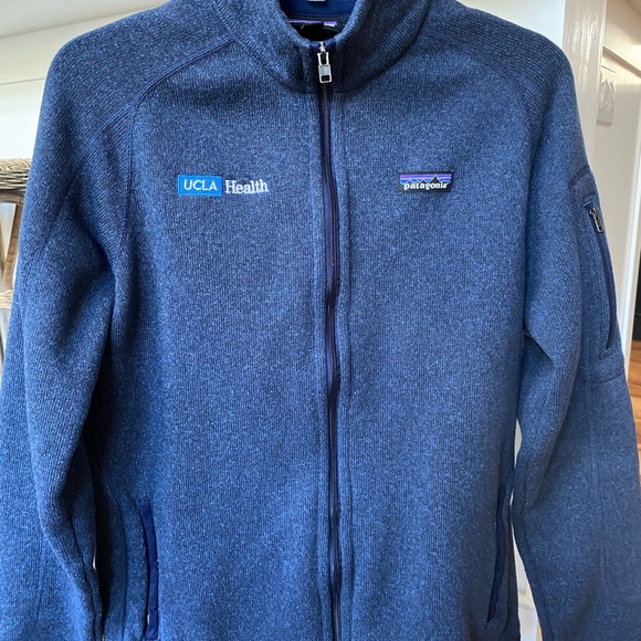 Patagonia Navy Women's Better Sweater Fleece Jacket with UCLA Health  Embroidery